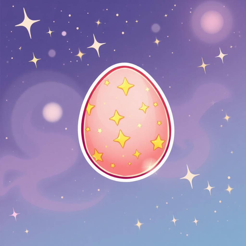 A glowing cosmic egg containing swirling galaxies floating in deep space